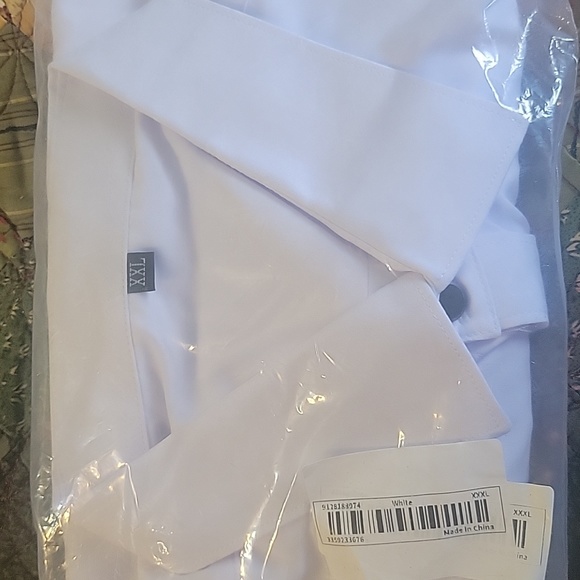 Mens white dress shirt still in pkg XXL - Picture 2 of 3